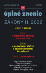 Aktualizácia II/6 / 2022 - Sloboda informácii, Zákon o cenách