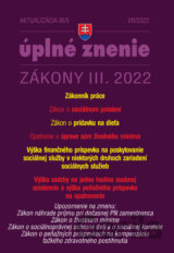 Aktualizácia III/5 / 2022 - Sociálne poistenie, Zákonník práce