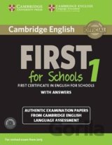 Cambridge English First for Schools 1: (2015 Exam) Student´s Book Pack