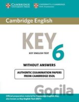 Cambridge English Key 6: A2 Student´s Book without Answers