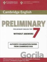 Cambridge English Preliminary PET 7: B1 Student´s Book