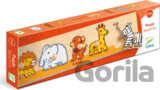 Puzzle s úchytkami Savana