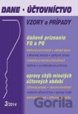 Dane, účtovníctvo 3/2014