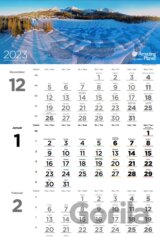 Trojmesačný kalendár Amazing Planet 2023