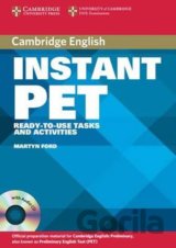Instant PET: Book and Audio CD Pack