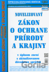 Novelizovaný zákon o ochrane prírody a krajiny 2014