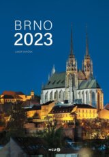 Kalendář 2023 Brno - nástěnný