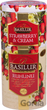 Čaj Basilur STRAWB-RUHUNAplech 50+75g