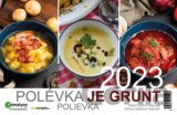 Kalendář 2023: Polévka je grunt, stolní, týdenní