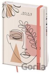 Diář 2023 Vario - Woman, týdenní A5 s gumičkou