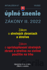 Aktualizácia II/7 / 2022 - Strelné zbrane a strelivo