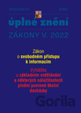 Aktualizace V/3 / 2022 - Zákon o svobodném přístupu k informacím
