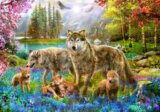 Krasny: Spring Wolf Family