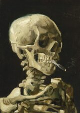 Vincent Van Gogh - Head of a Skeleton with a Burning Cigarette, 1886