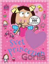 Svet princezien - vyfarbuj a nalepuj