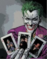 Malování podle čísel: Batman - Joker a karty