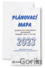 Plánovací roční mapa B1 skládaná 2023 - nástěnný kalendář