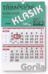 Tříměsíční Klasik 2023 - nástěnný kalendář