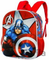 3D detský batoh Marvel - Captain America: Gravity