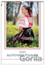 Nástenný kalendár Slovenský folklór 2023