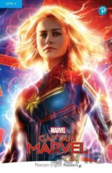Pearson English Readers: Level 4 Marvel Captain Marvel Book + Code Pack