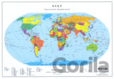 Svet - mapa 1:85 mil laminovaná