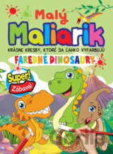 Malý maliarik - Farebné dinosaury