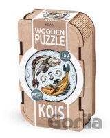 Drevenné puzzle – ryby veľkosť M drevený box