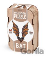 Drevenné puzzle – netopier veľkosť M drevený box