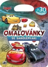 Omalovánky se samolepkami Auta