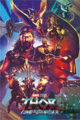 Plagát Marvel - Thor: Logo And Thunder