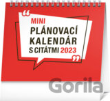 Stolový Mini plánovací kalendár s citátmi 2023