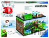 3D Úložná krabice Minecraft