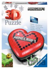 3D Srdce Minecraft