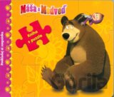 Máša a Medveď - Kniha s puzzle