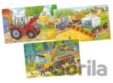 Dřevěné puzzle Zemědělské stroje