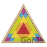 Dřevěná mozaika: Trojúhelník