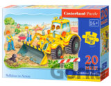 Bulldozer in action
