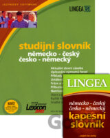 Studijní slovník německo-český a česko-německý na CD-ROM a kapesní slovník