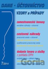 Dane, účtovníctvo 7/2014