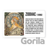 Magnet Alfons Mucha - Zodiac