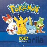 Oficiálny nástenný kalendár Pokémon 2023 s plagátom