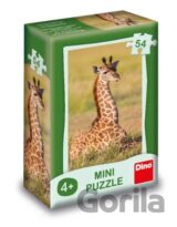 Zvířátka minipuzzle - žirafa