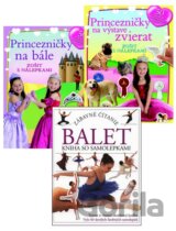 Princezničky na výstave zvierat + Princezničky na bále + Balet (kolekcia troch zošitkov)