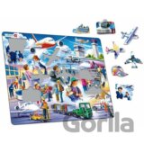 Puzzle MAXI - Letiště/42 dílků