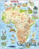Puzzle Mapa Afriky