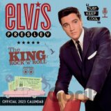 Oficiálny nástenný kalendár 2023: Elvis Presley s plagátom