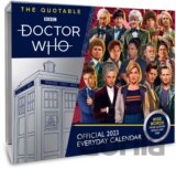 Oficiálny stolový trhací kalendár BBC 2023: Doctor Who