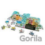 Puzzle s animáciami Mesto