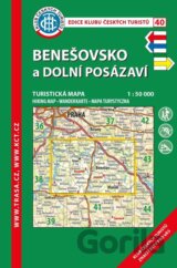 KČT 40 Benešovsko,dolní Posázaví 1: 50 000